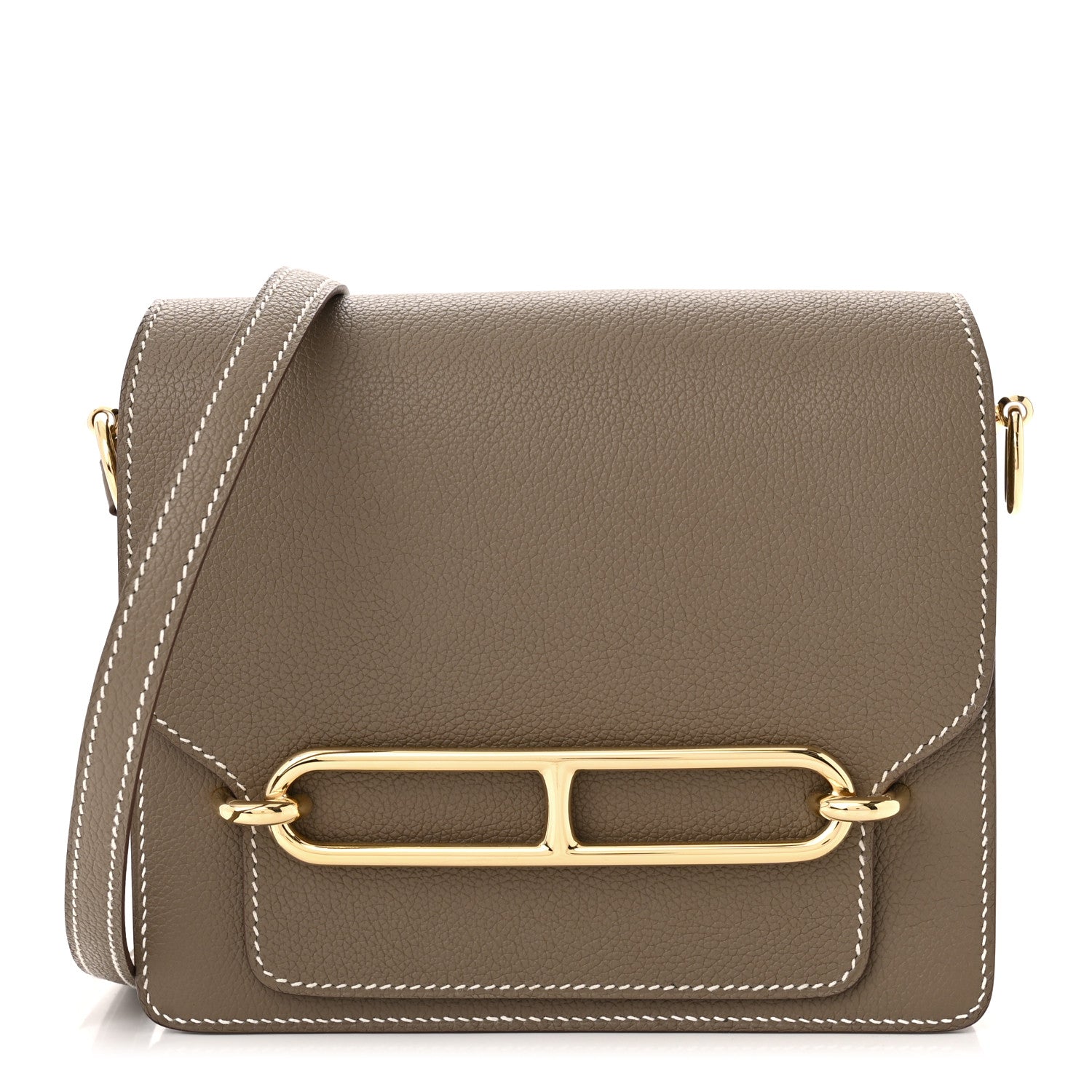 Hermes Evercolor Mini Sac Roulis Etoupe 1 of 10