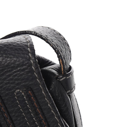 Chloe Calfskin Mini Marcie Round Crossbody Bag Black 6 of 11