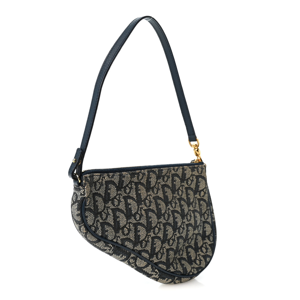 Monogram Mini Saddle Pochette Navy