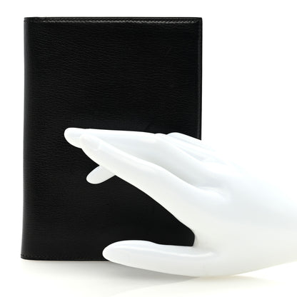 Hermes Buffle Gala Top 24 Card Holder Black 2 of 6