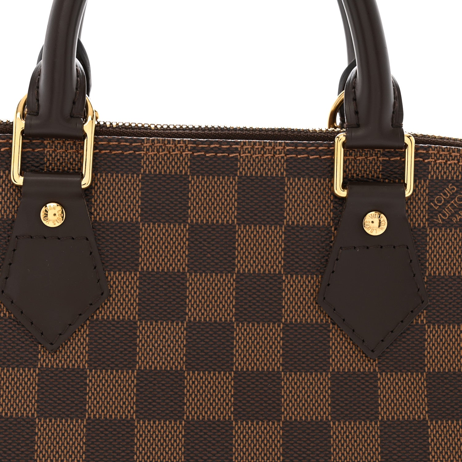 Louis Vuitton Damier Ebene Alma PM 7 of 10