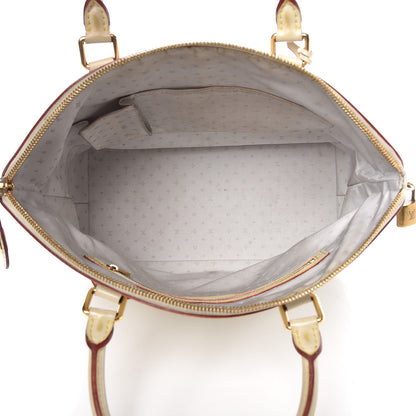 Louis Vuitton Suhali Lockit MM White 5 of 19