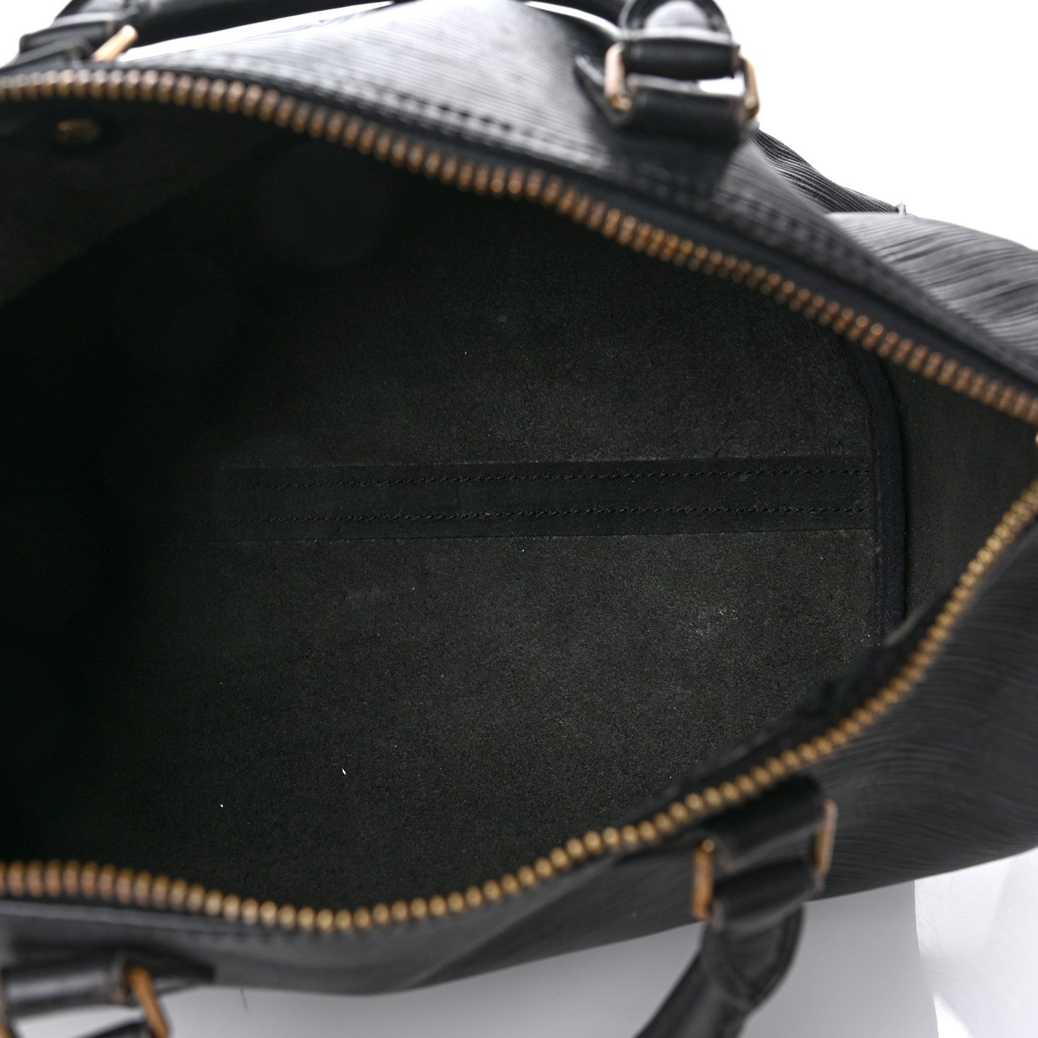 Louis Vuitton Epi Speedy 40 Black 5 of 12