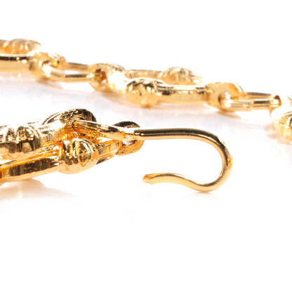 Chanel Metal Chain CC Medallion Belt Gold 4 of 6