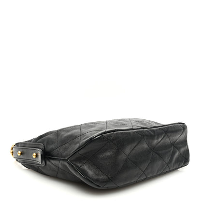 Chanel Calfskin Quilted Daily Hobo Black 4 of 10