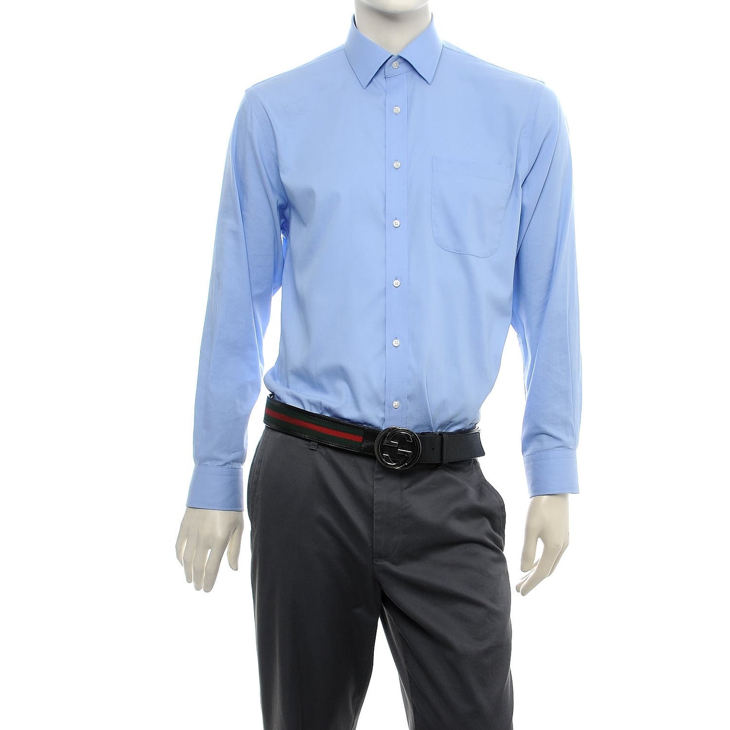 Calfskin Web Interlocking G Belt 105 42 Black