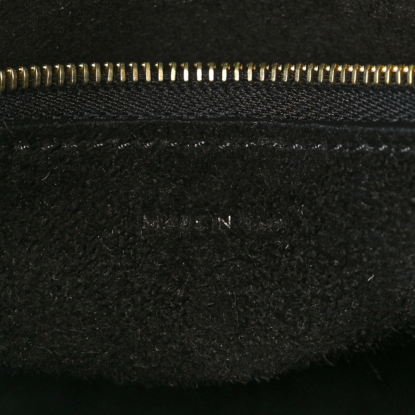 Soft Grained Calfskin Small Sangle Bucket Bag Black