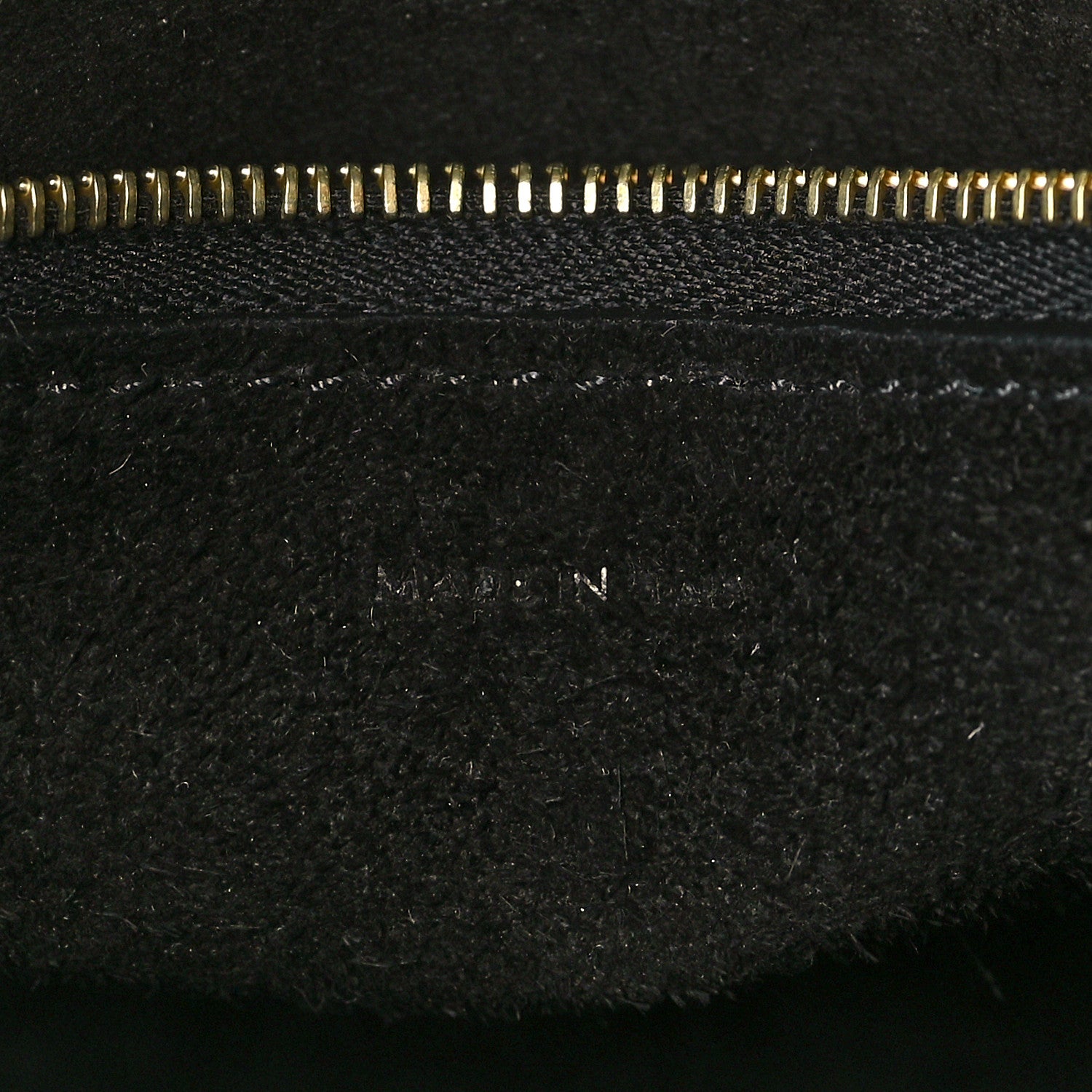 Celine Soft Grained Calfskin Small Sangle Bucket Bag Black 7 of 9