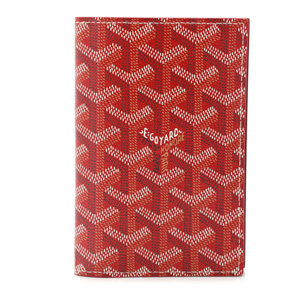 Goyard Goyardine Passport Wallet Red 1 of 9