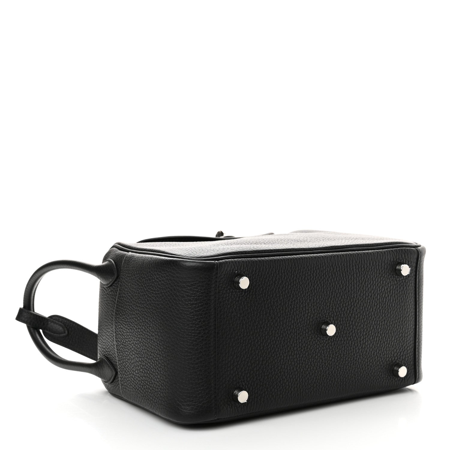Hermes Taurillon Clemence Lindy 26 Black 4 of 12