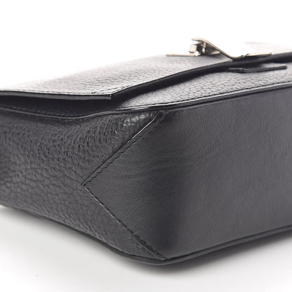 Proenza Schouler Pebbled Calfskin Extra Small Courier Black 7 of 8