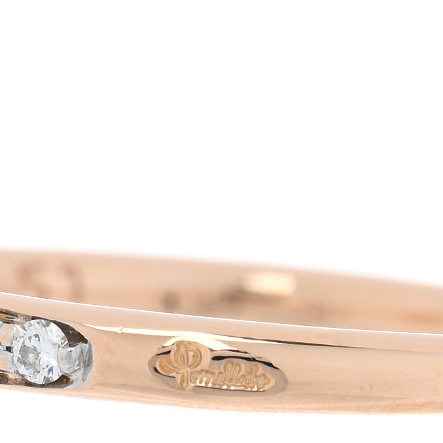 18K Yellow Gold Blue Topaz Diamond M'Ama Non M'Ama Ring 51 5.75