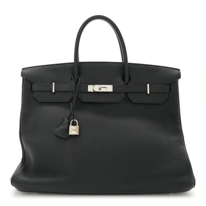 Hermes Togo Birkin 40 Black 1 of 16