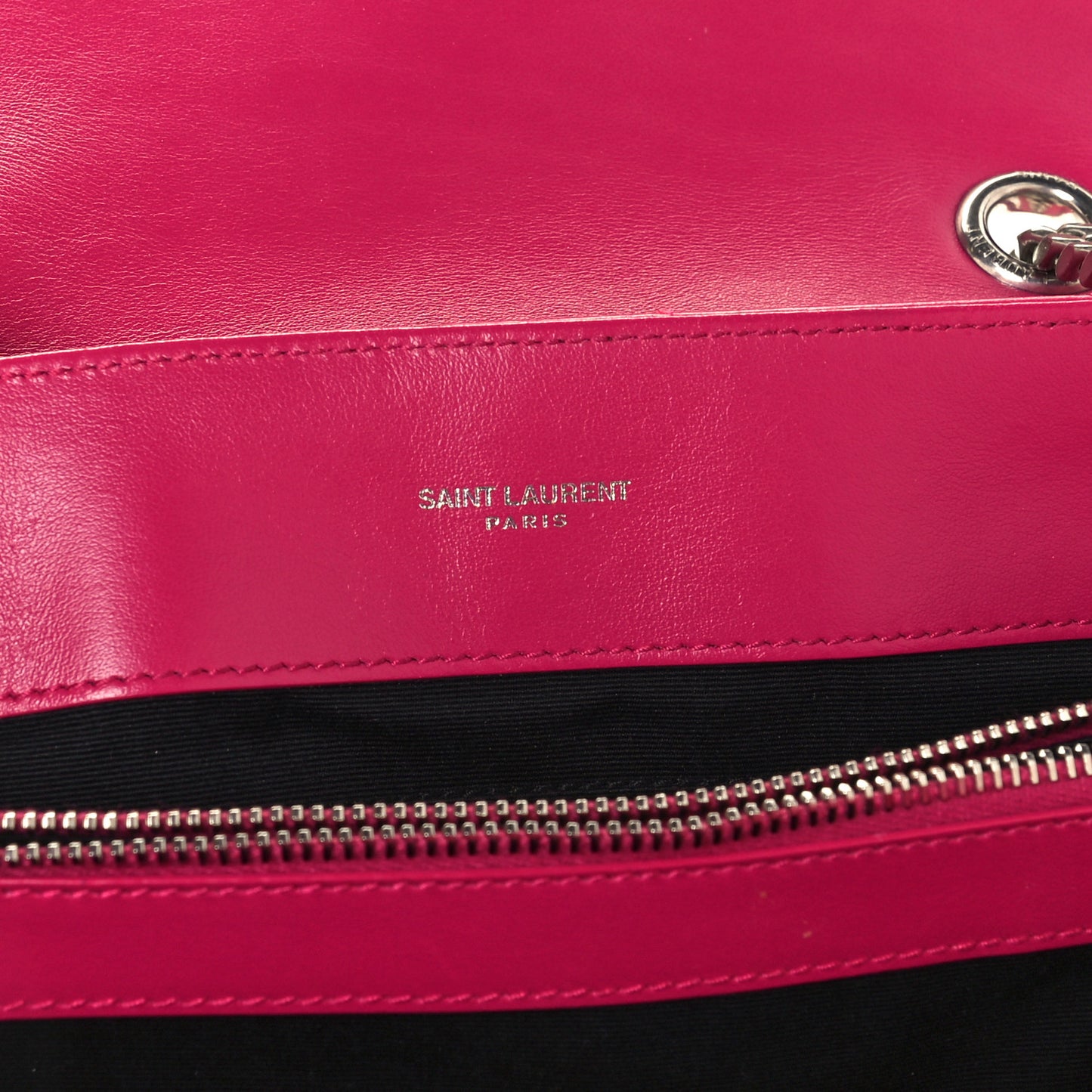Calfskin Y Quilted Monogram Medium Loulou Chain Satchel Freesia