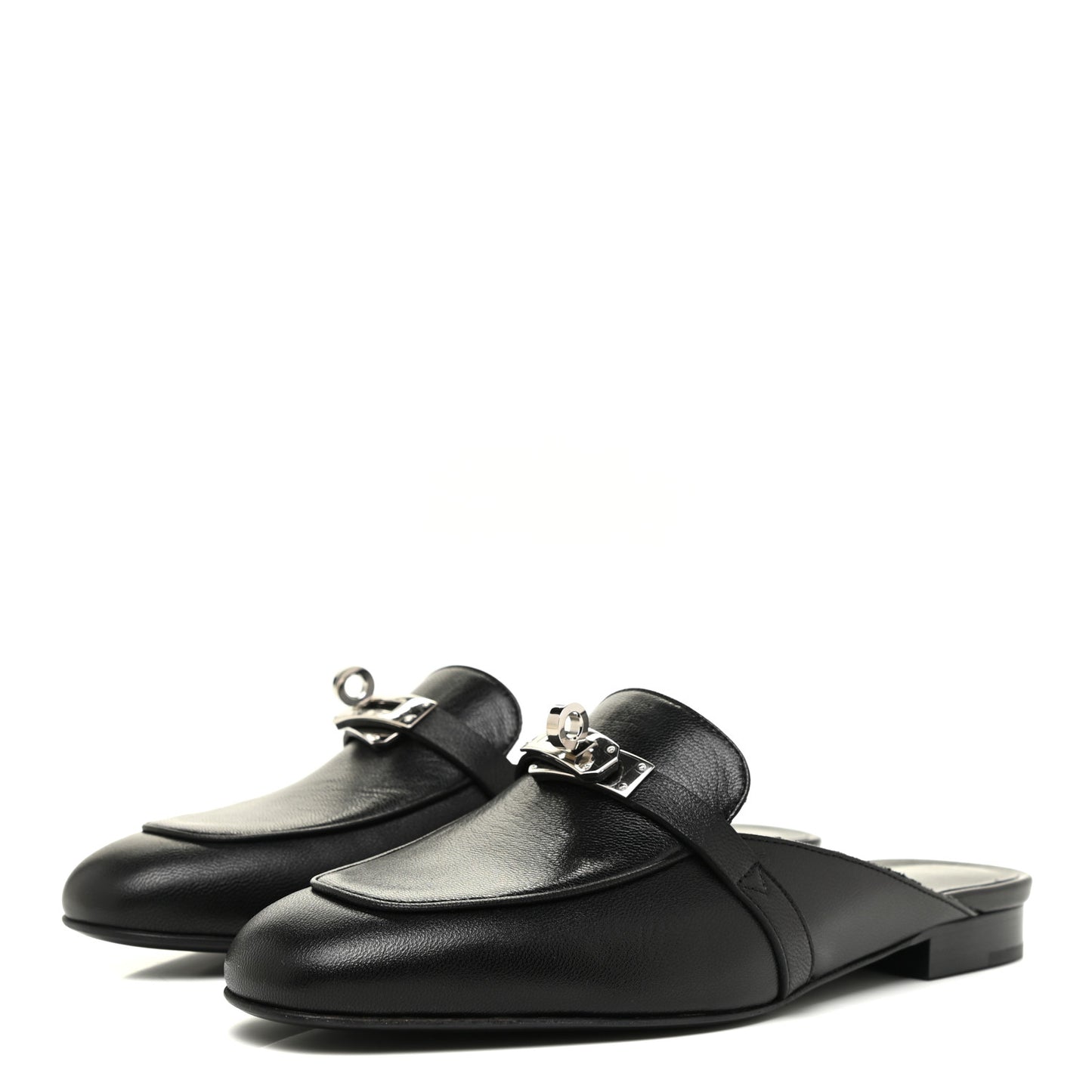 Goatskin Oz Mules 37 Black