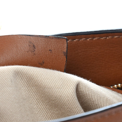 Chloe Suede Calfskin Small Faye Backpack Tan 12 of 13