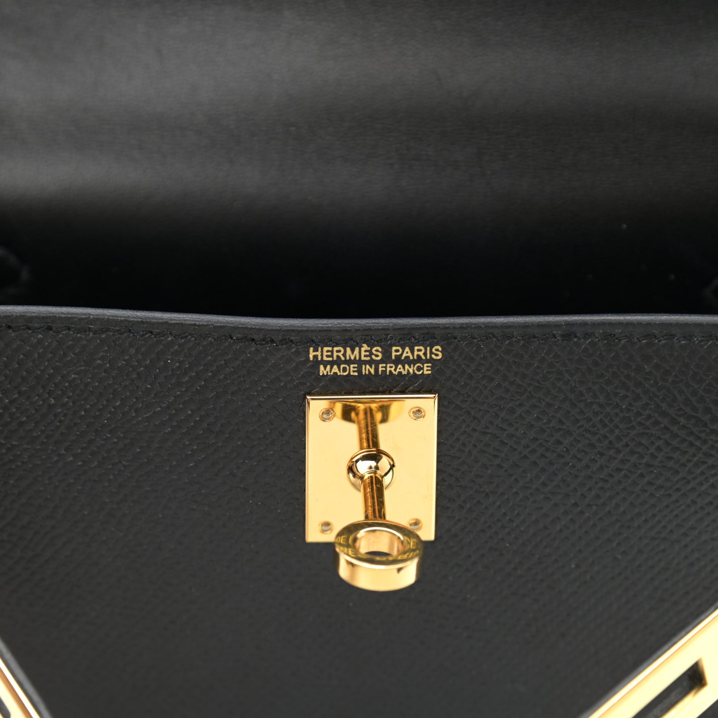 Epsom Mini Kelly Sellier 20 Black