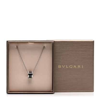 Bulgari Sterling Silver Ceramic Save The Children Pendant Necklace 6 of 6