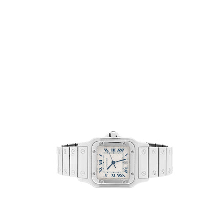 Cartier Stainless Steel 29mm Santos De Cartier Galbee Quartz Watch 2 of 4