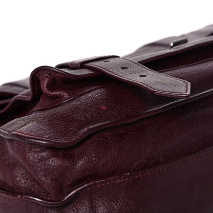 Proenza Schouler Lambskin PS1 Large Satchel Oxblood 10 of 12