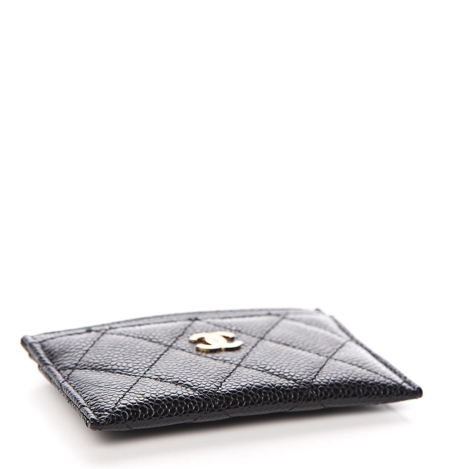 Chanel Caviar Quilted Card Holder Black 4 of 9
