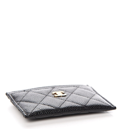 Chanel Caviar Quilted Card Holder Black 4 of 9