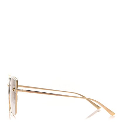 Cartier Panthere De Cartier Square Sunglasses Gold 3 of 8