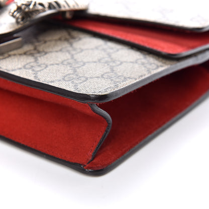 Gucci GG Supreme Monogram Mini Dionysus Shoulder Bag Hibiscus Red 6 of 12