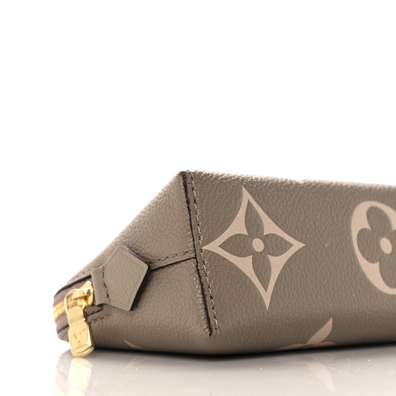 Louis Vuitton Empreinte Monogram Giant Cosmetic Pouch PM Tourterelle Crème 7 of 9