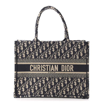 Christian Dior Oblique Medium Book Tote Blue Multicolor 1 of 10