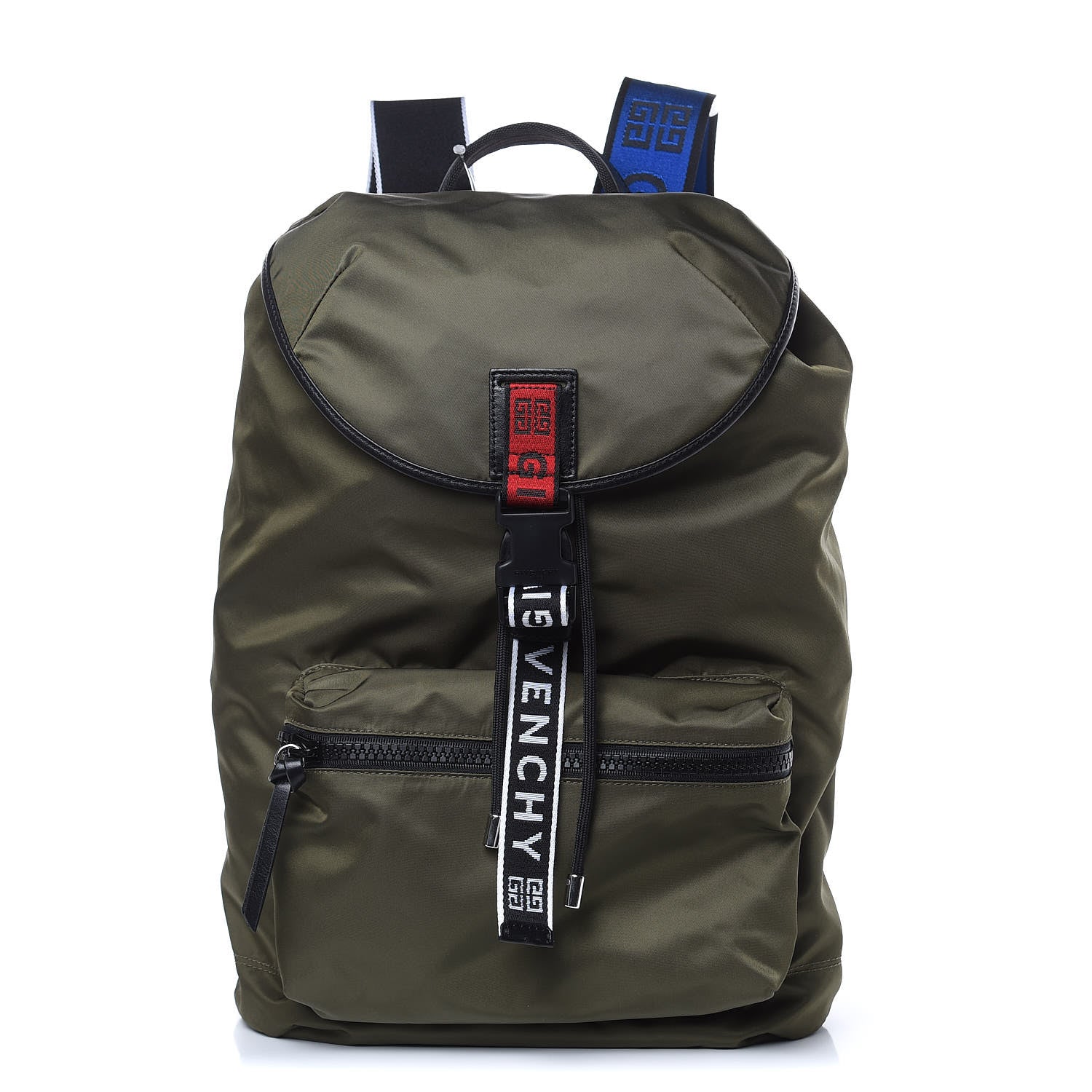 Givenchy Nylon Light 3 Backpack Khaki 1 of 10