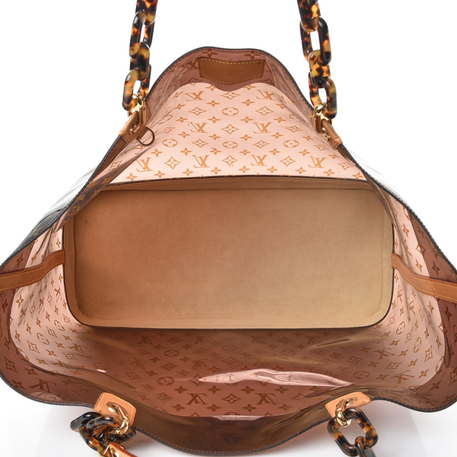 Louis Vuitton Vinyl Cabas Sac Ambre GM 5 of 17
