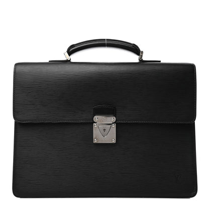 Louis Vuitton Epi Robusto 1 Compartment Briefcase Black 1 of 4