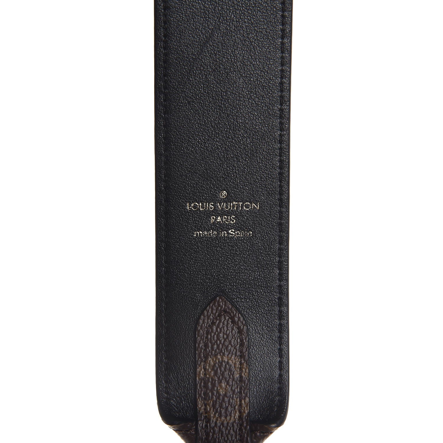 Louis Vuitton Monogram Bandouliere Shoulder Strap Black 3 of 7
