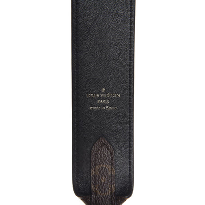 Louis Vuitton Monogram Bandouliere Shoulder Strap Black 3 of 7