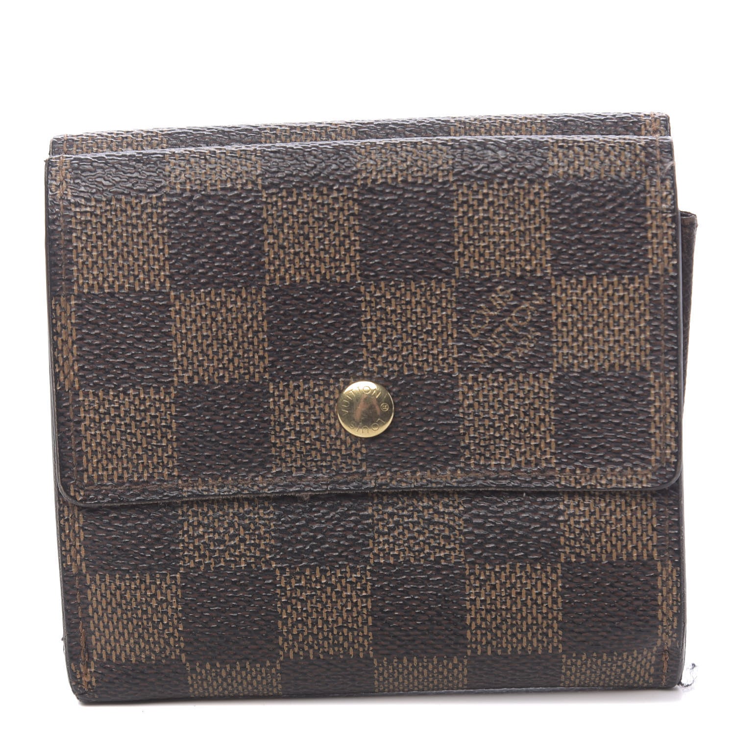 Louis Vuitton Damier Ebene Elise Wallet 1 of 11