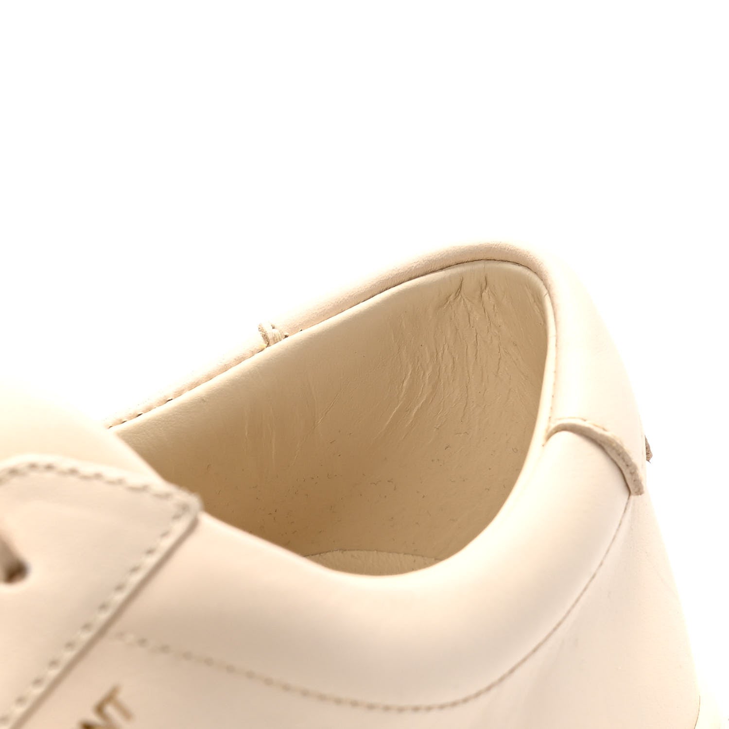 Saint Laurent Calfskin Andy Low Top Sneakers 39.5 Dark Coquille 14 of 15