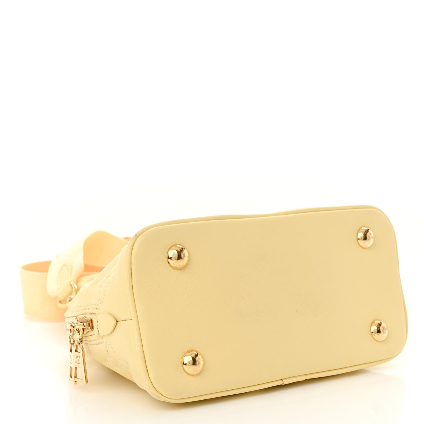 Calfskin Bubblegram Alma BB Banana