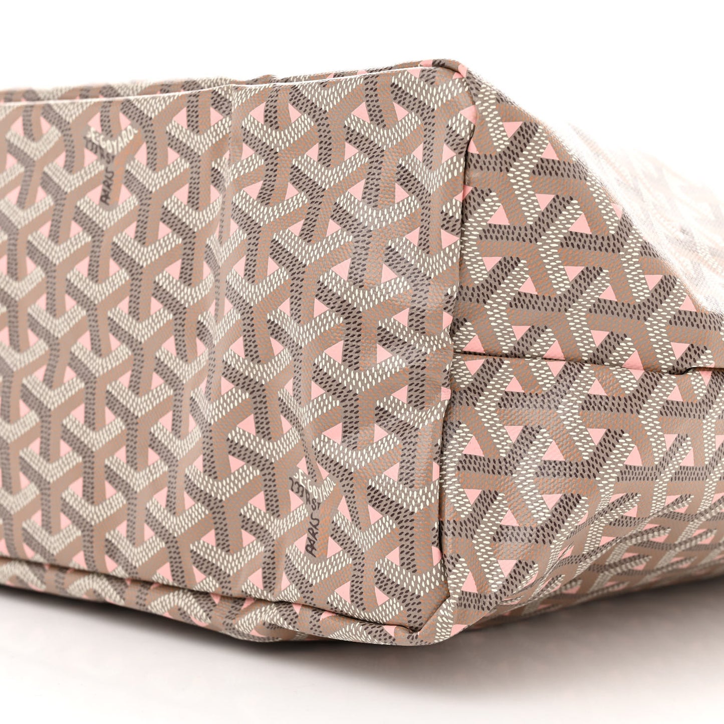 Goyardine Saint Louis Claire Voie PM Grege Powder Pink