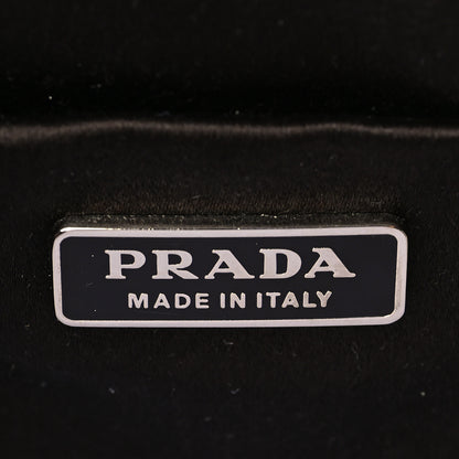 Prada Ostrich Mini Pyramid Bag 6 of 9