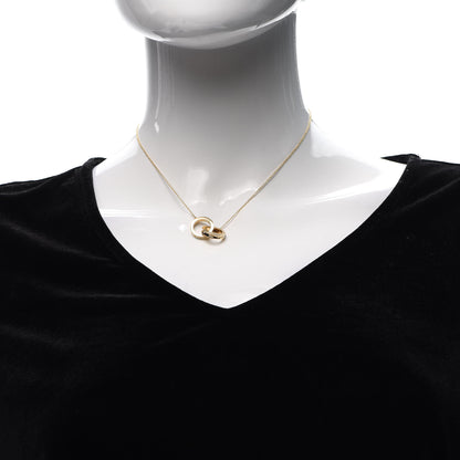 Tiffany 18K Yellow Gold 1837 Interlocking Circles Pendant Necklace 2 of 6