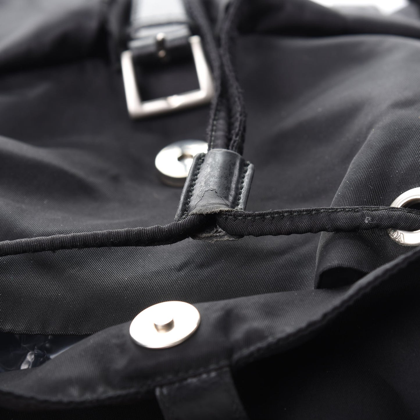 Nylon Vela Small Backpack Black