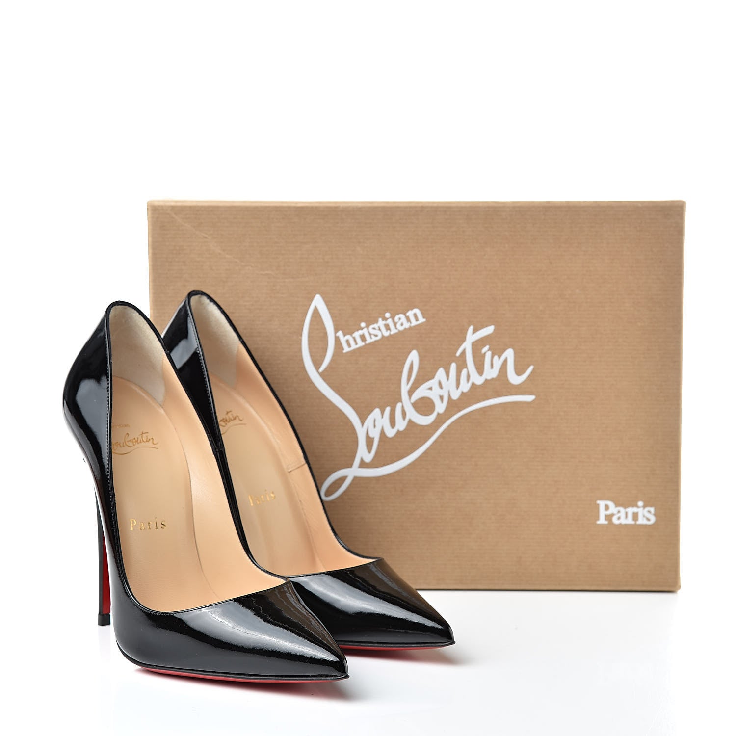 Christian Louboutin Patent So Kate 120 Pumps 36.5 Black 8 of 8