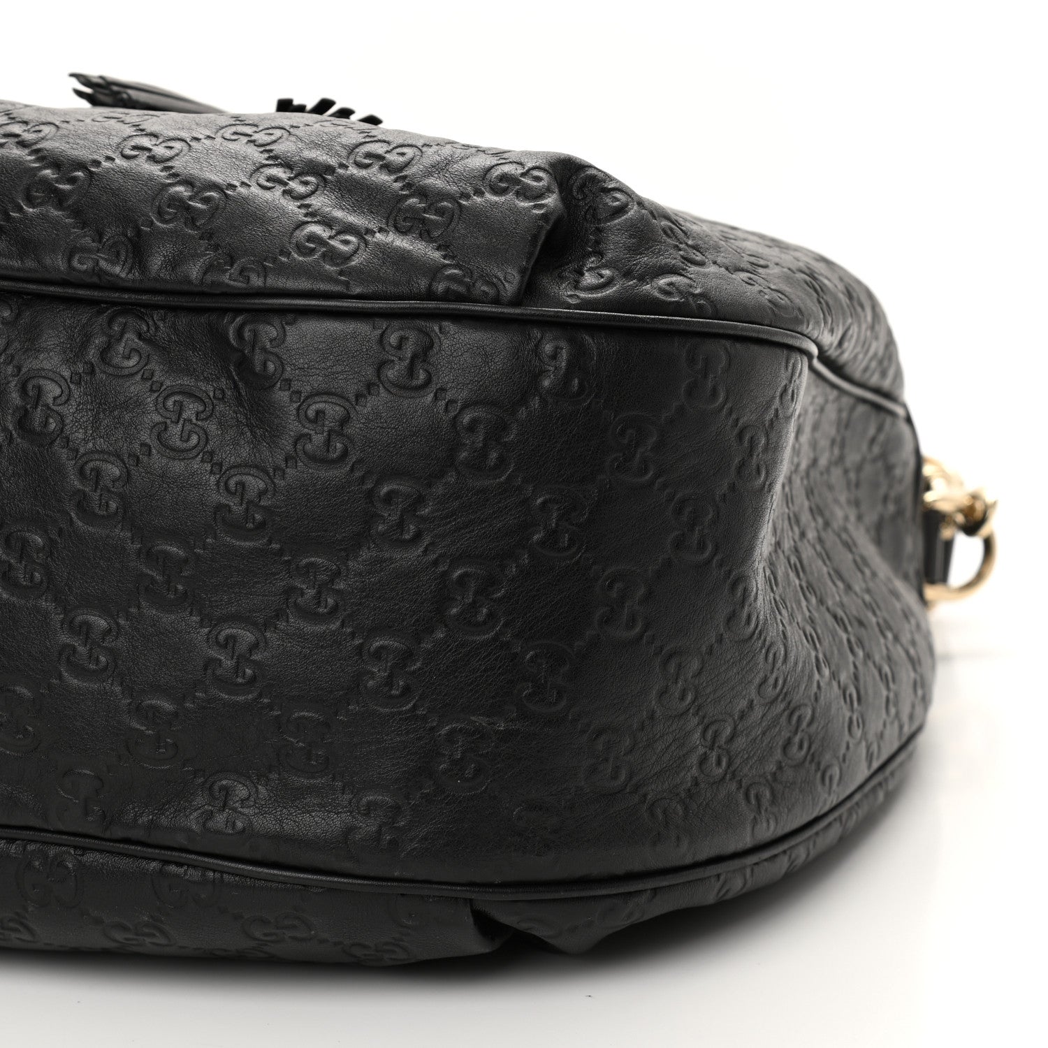 Gucci Guccissima Medium Emily Hobo Black 10 of 12