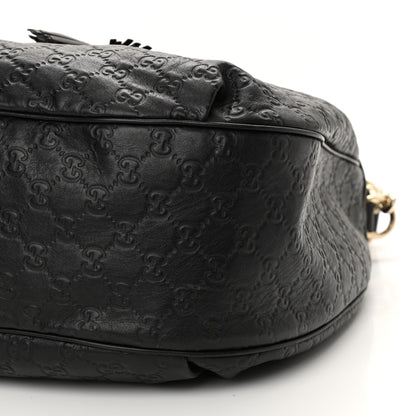 Gucci Guccissima Medium Emily Hobo Black 10 of 12