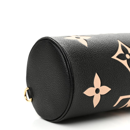 Louis Vuitton Empreinte Monogram Giant Papillon BB Black Beige 6 of 7