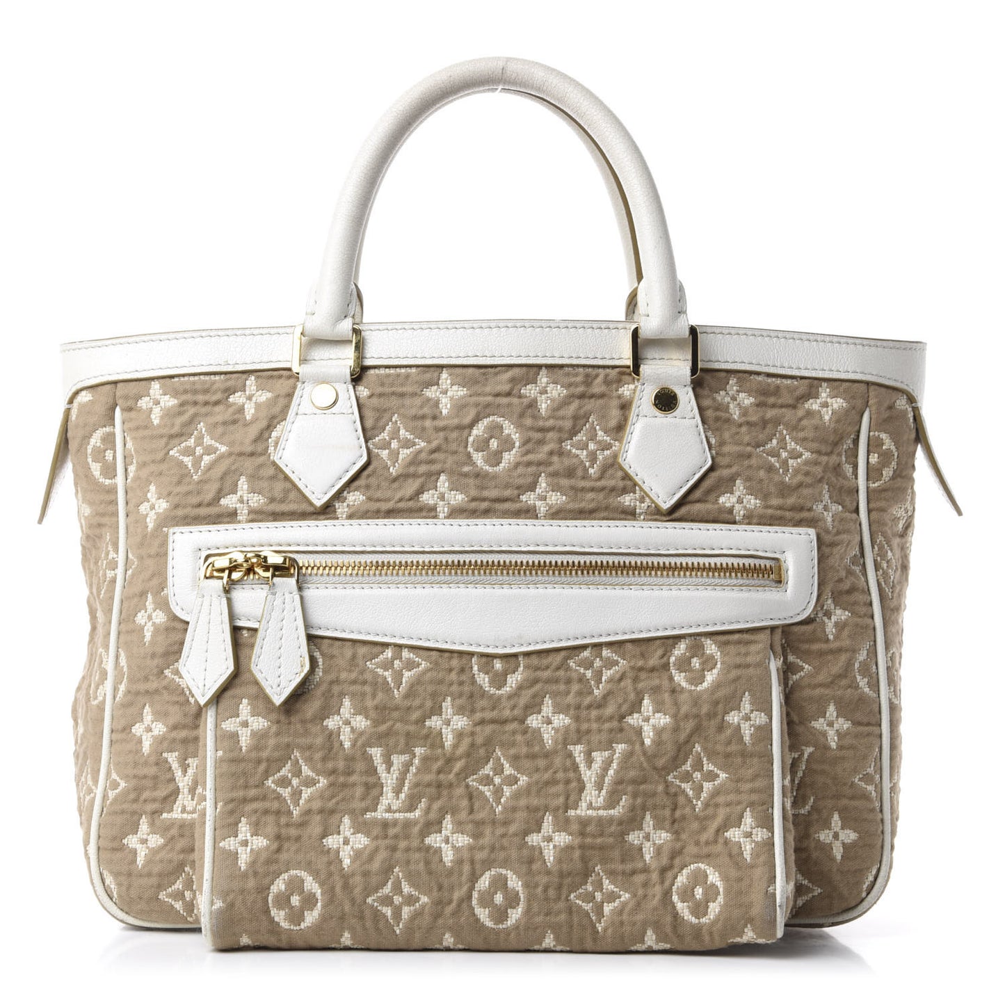 Monogram Sabbia Cabas MM White