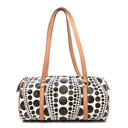 Louis Vuitton Monogram Kusama Pumpkin Dots Papillon 30 White 1 of 11