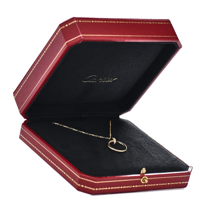 Cartier 18K Yellow Gold Diamond Juste Un Clou Pendant Necklace 5 of 5