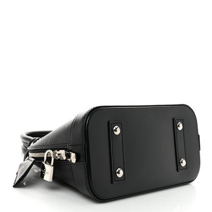 Louis Vuitton Epi Alma BB Black 4 of 13